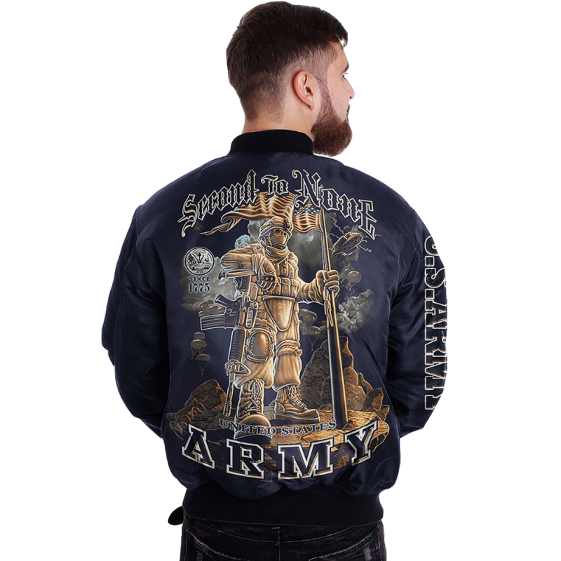 Second to none United States Army Over Print Jacket - nichefamily