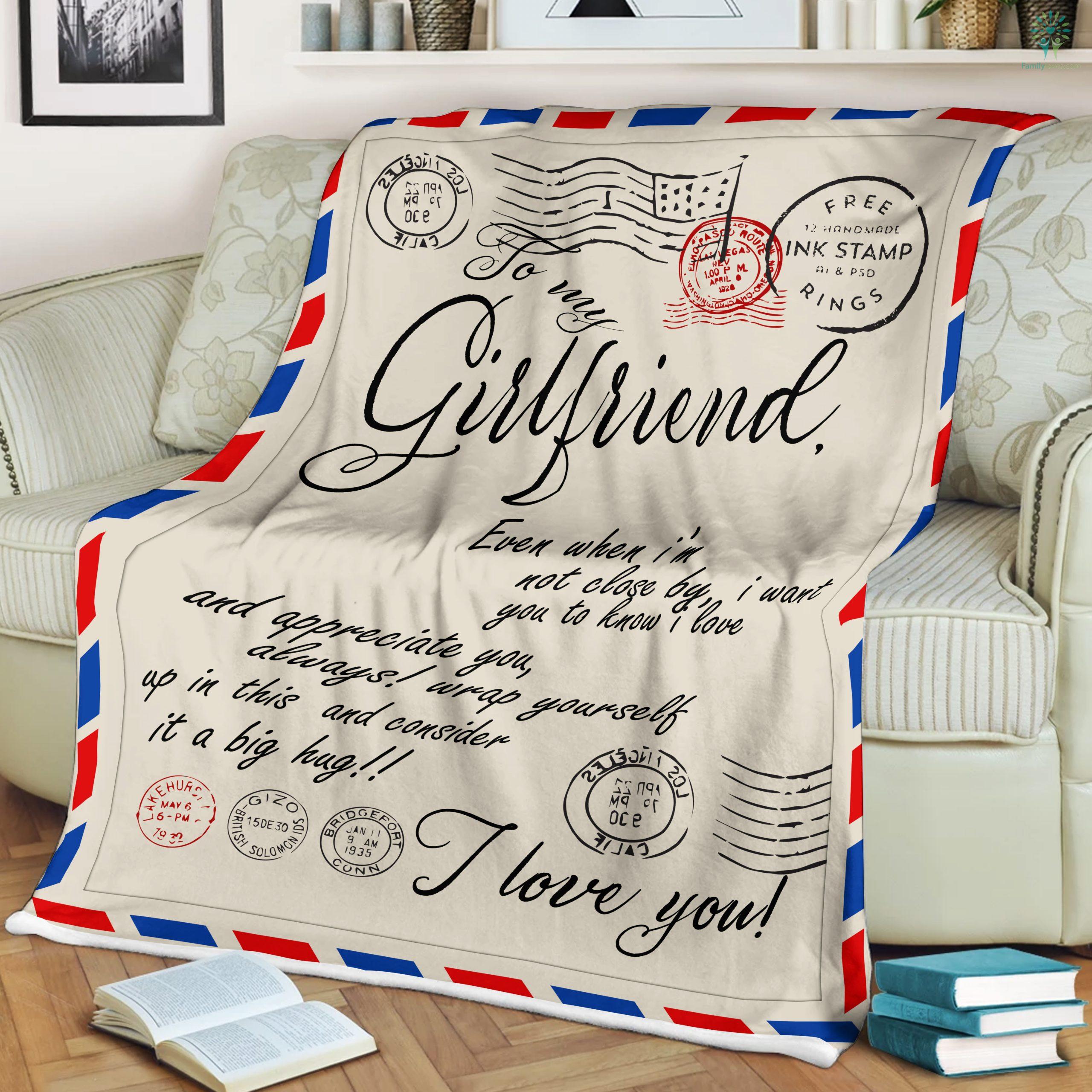 blanket gift for girlfriend